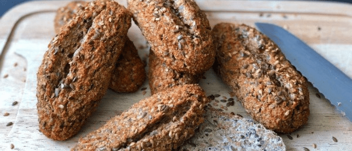 Low Carb Quark Stangen knusprige und ballaststoffreiche Low Carb Quark Stangen