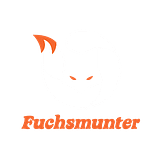 Logo Fuchsmunter_weiß_orange