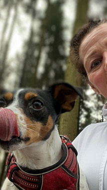 dea_meine_12_-_Tage_Kur_im_Februar_2024_2 Milly und Fuchsmunter nach einer entspannten Lauf-Runde durch den Wald.