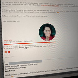 Kundensupport_zum_Turbo_-_Fastentag _12 von 12 im September 2022 von Sonja Fuchs alias Fuchsmunter Kundensupport_zum_Turbo_-_Fastentag _12 von 12 im September 2022 von Sonja Fuchs alias Fuchsmunter