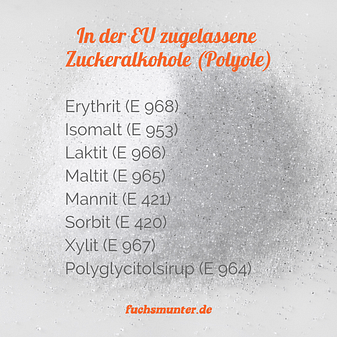 Zuckerersatz ohne Kalorien_8 zugelassene Zuckeraustauschstoffe in der EU Zuckerersatz ohne Kalorien_8 zugelassene Zuckeraustauschstoffe in der EU