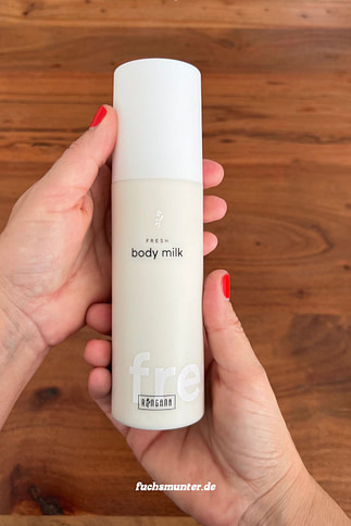 Meine Lieblings body milk von Ringana.